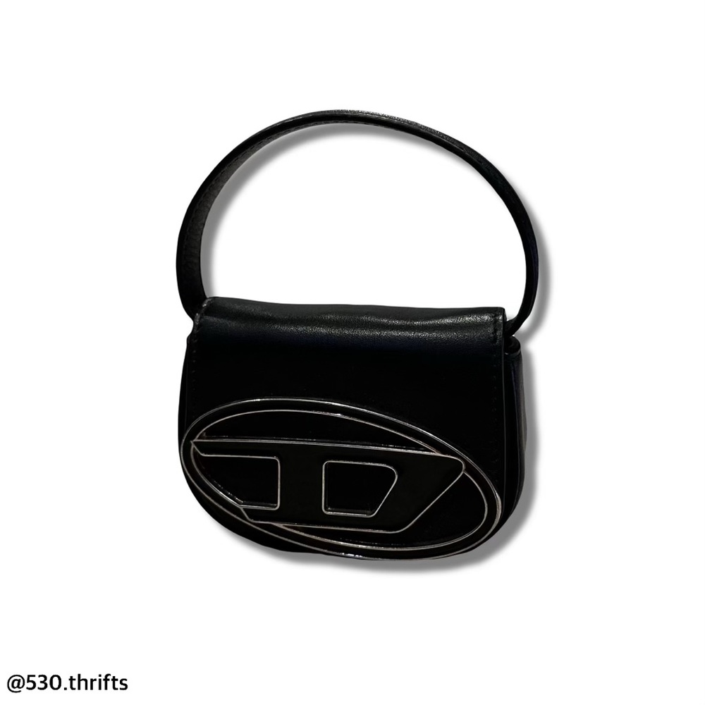 New DIESEL Mini Bag with D Logo Plaque